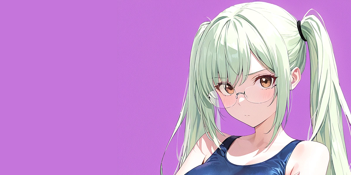 ニコのスク水イラスト